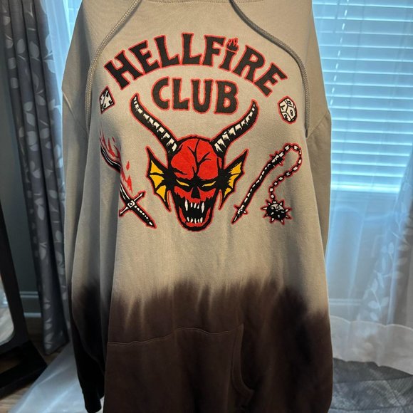 Stranger Things Hellfire Club Hoodie - Picture 2 of 7